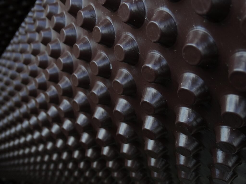 roller, nap, plastic mat, 3d, structure